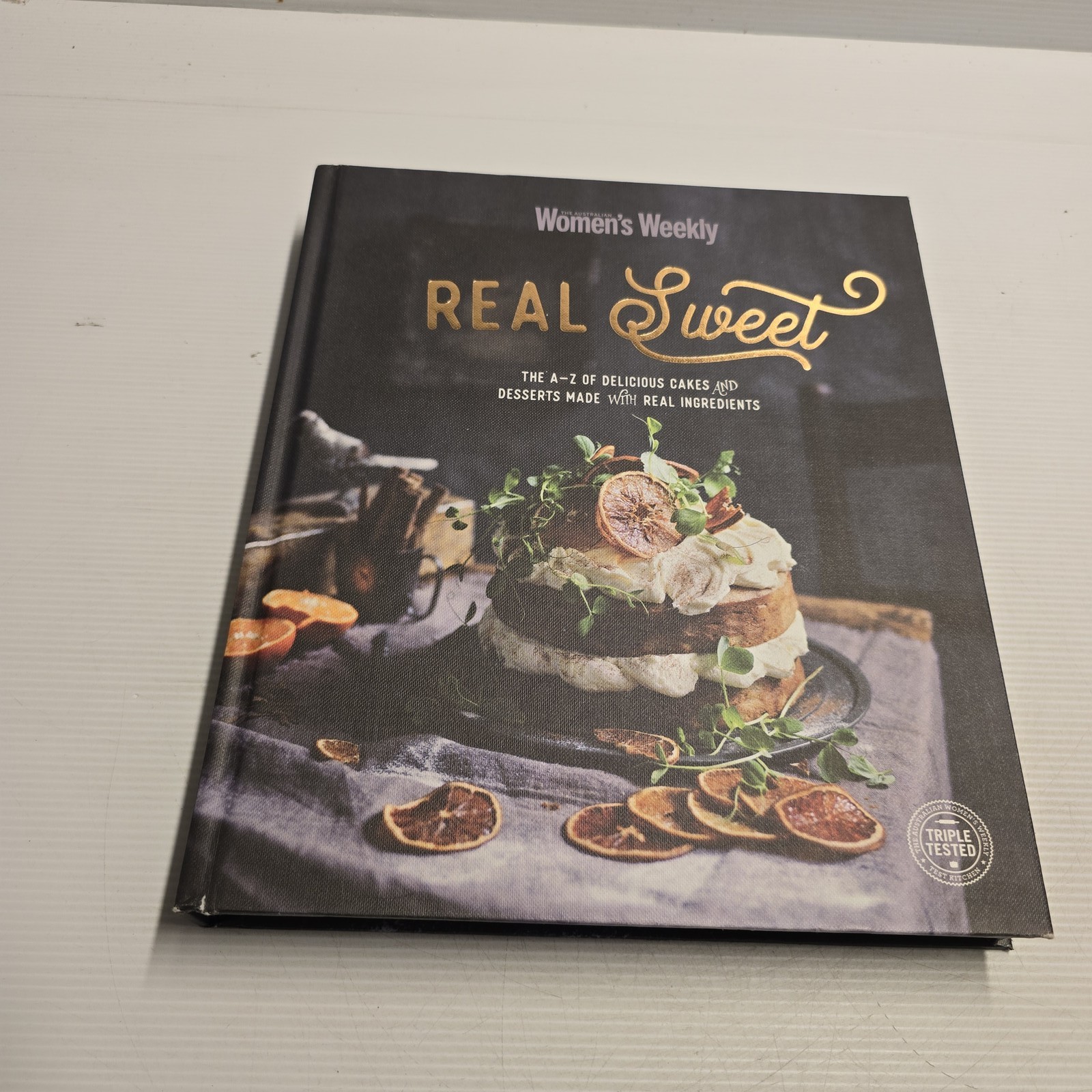The Australian Women’s Weekly Real Sweet Cookbook Hardcover Desserts Cakes