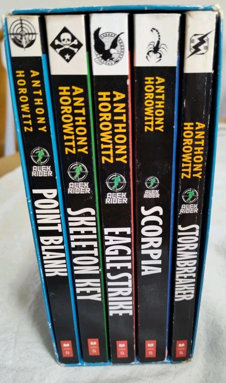 Alex Rider Boxed Set by Anthony Horowitz.