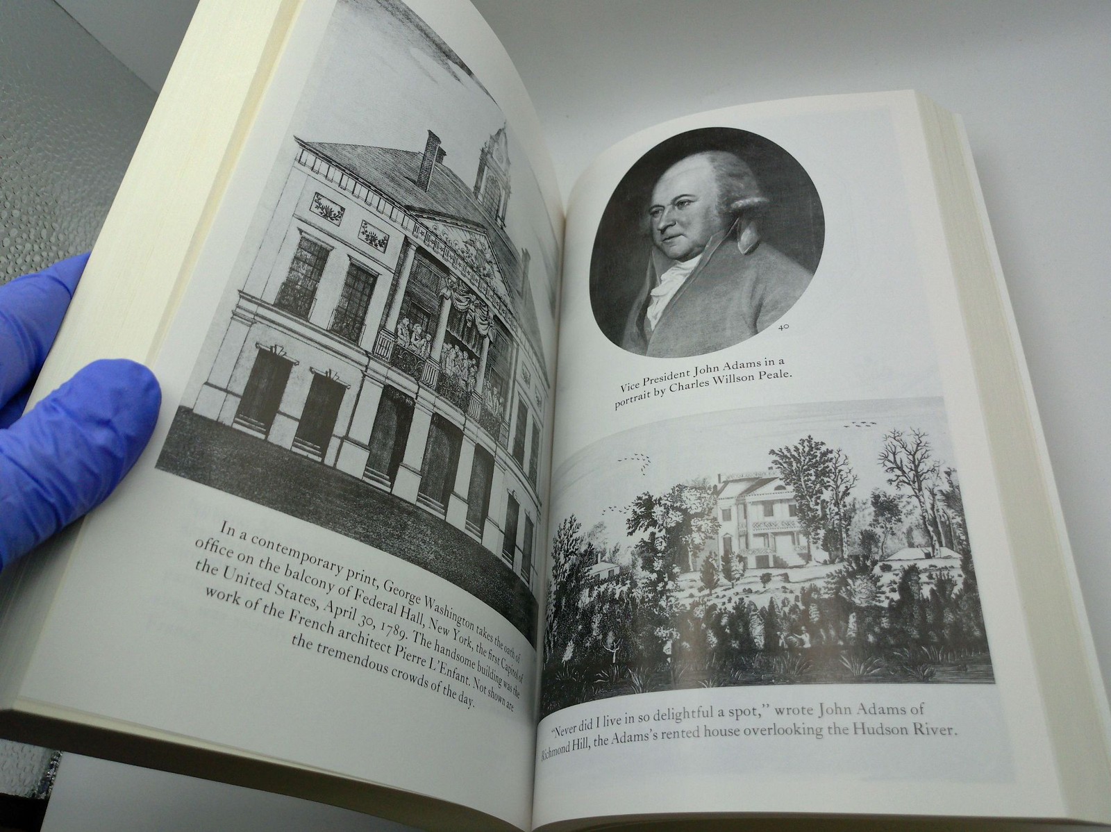 David McCullough John Adams Paperback Touchstone Biography 2002 Illustrated