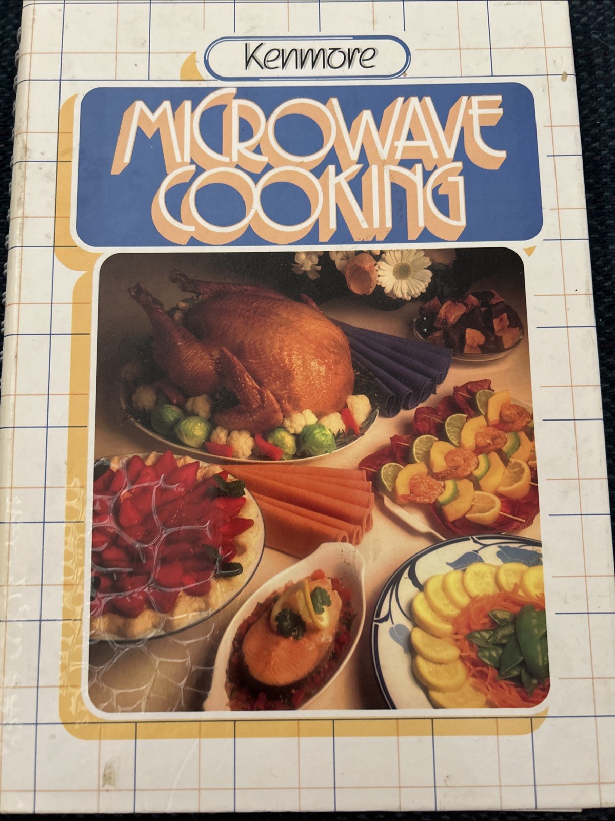 Vintage 1985 Kenmore/Sears Microwave Cooking: Cookbook 192 pages Good Condition