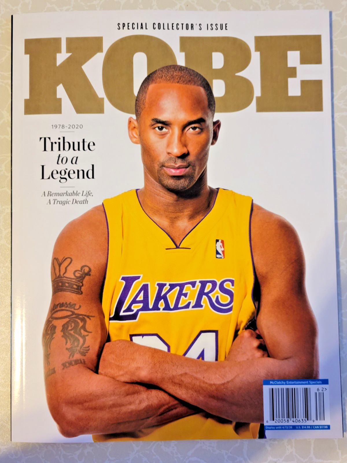 Kobe Bryant – 1978-2020 – A Tribute to A Legend – 2026 Special Collector’s Issue