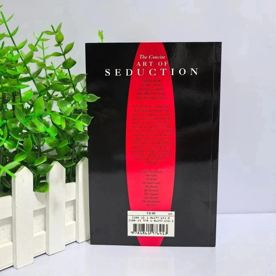 The Art of Seduction by Robert Greene Paperback Book | Dating & Power Guide