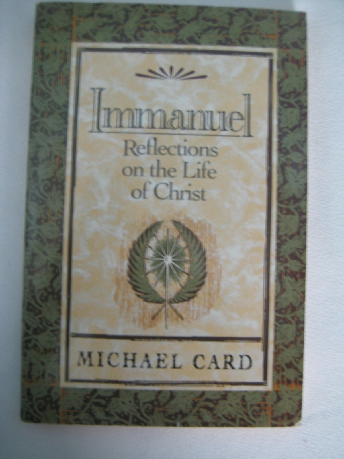Immanuel reflections of the life of Christ 224 pages