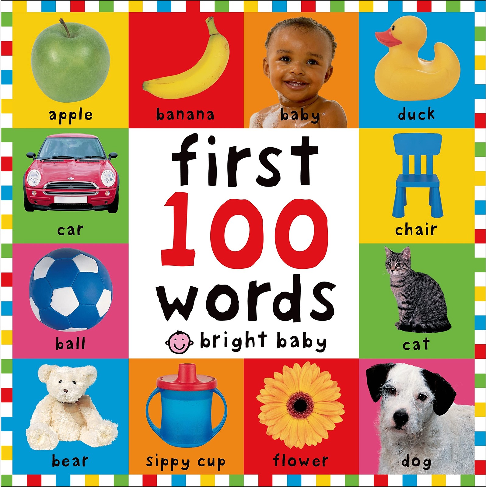 First 100 Words (Bright Baby) – board book Priddy, Roger