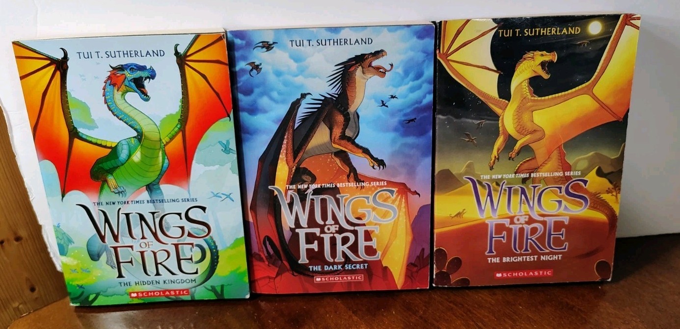 WINGS OF FIRE 14 BOOKS GRAPHIC NOVELS HARDCOVERS TUI T. SUTHERLAND MIKE HOLMES