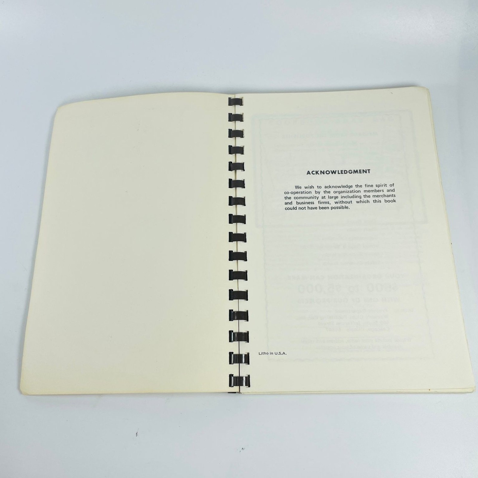 Cherished Recipes Open Door Mission Omaha Nebraska Vintage Cookbook