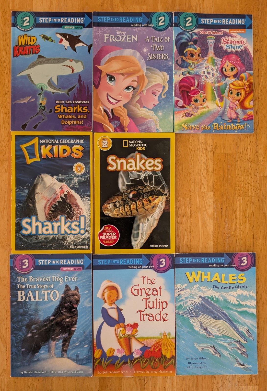 Step into Reading Level 1 2 3 Children’s Reading Books Lot of 17