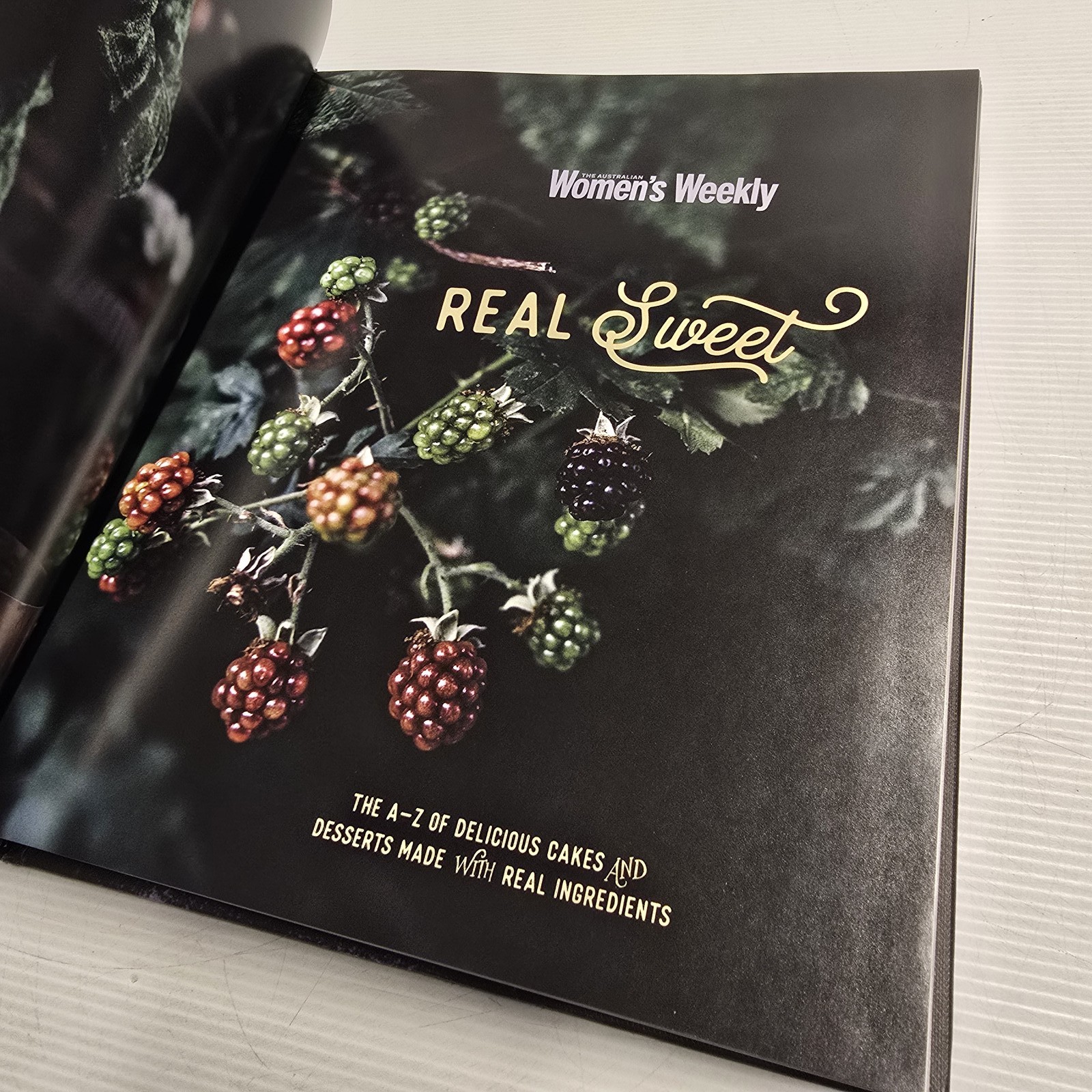The Australian Women’s Weekly Real Sweet Cookbook Hardcover Desserts Cakes