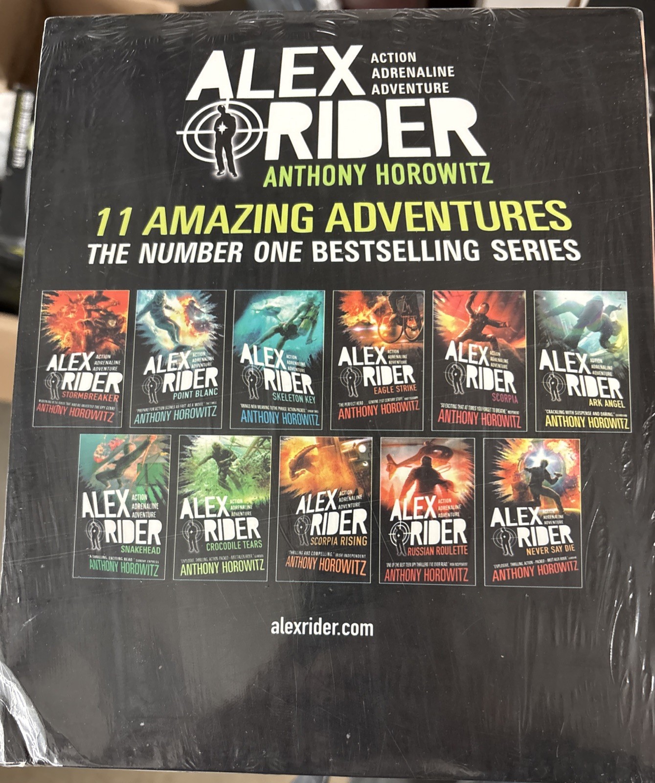 Alex Rider Collection 11 Books Box Set by Anthony Horowitz/Books