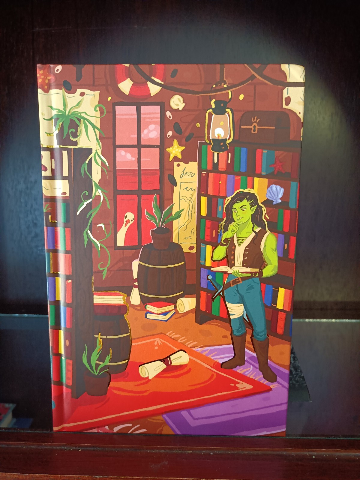 Bookshops & Bonedust_Travis Baldree_HCDJ_1st Edition_SIGNED_Bookish Box_VeryGood