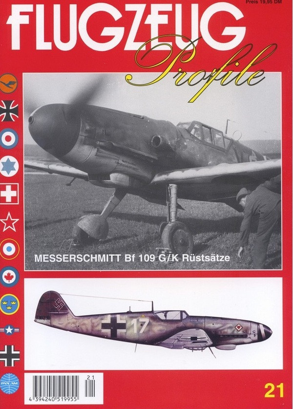 FLUGZEUG Profile Nr. 21 Messerschmitt Bf 109 G/K Rüstsätze