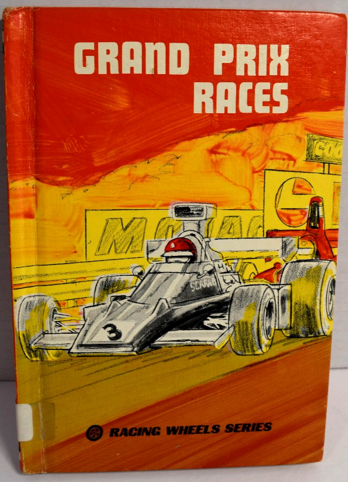 GRAND PRIX RACES By Anabel Dean – Hardcover Ex Library Copy *GOOD CONDITION*