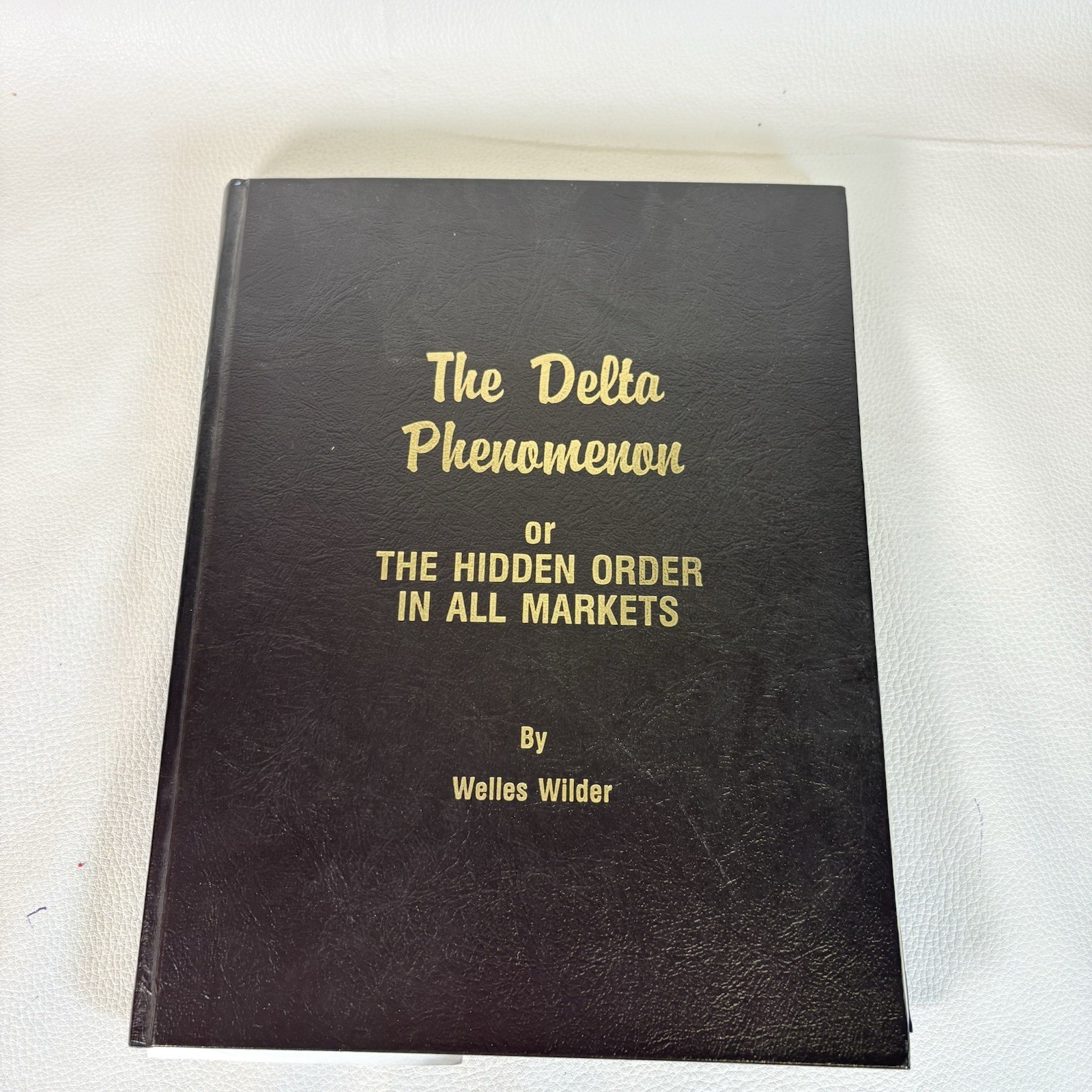 1991 THE DELTA PHENOMENON Investing Hidden Order Stock Market Book -1980s Charts