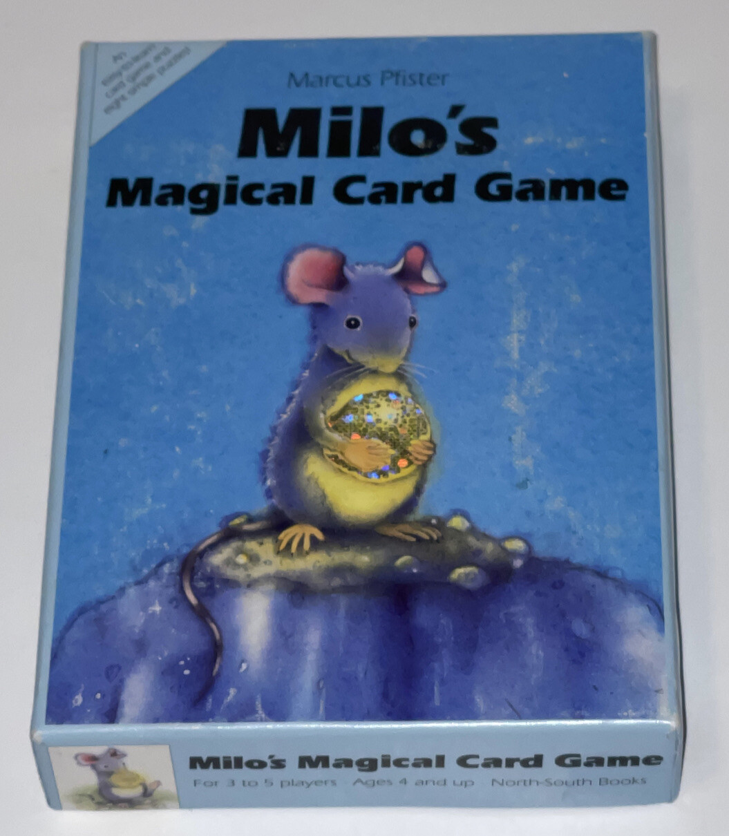 VTG MILO’S MAGICAL CARD GAME By Marcus Pfister Counting, Memory, Color, Puzzles!