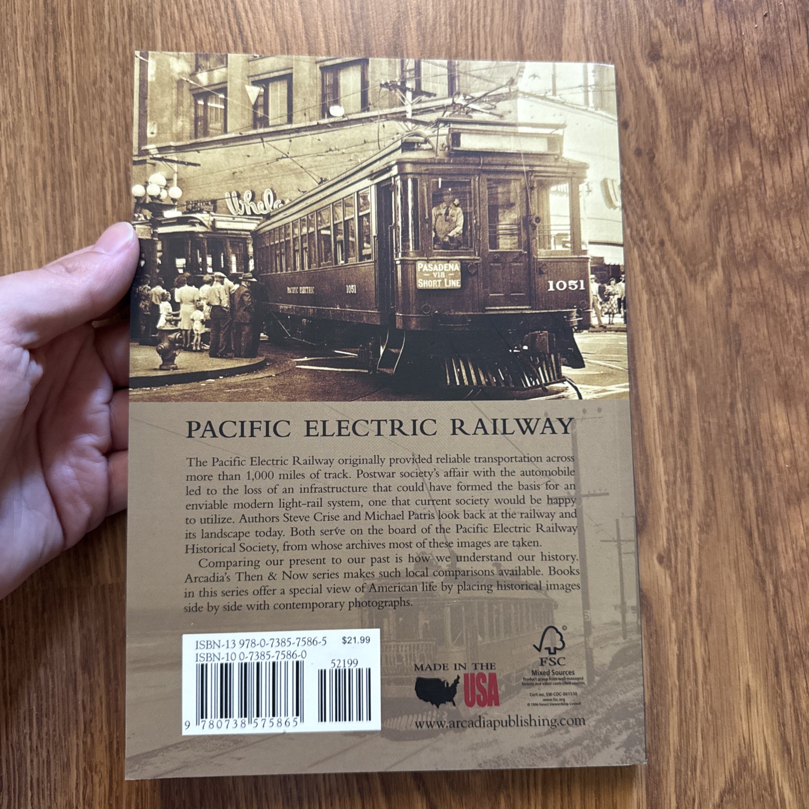 Pacific Electric Railway (Then and Now) Paperback – Very Good Condition