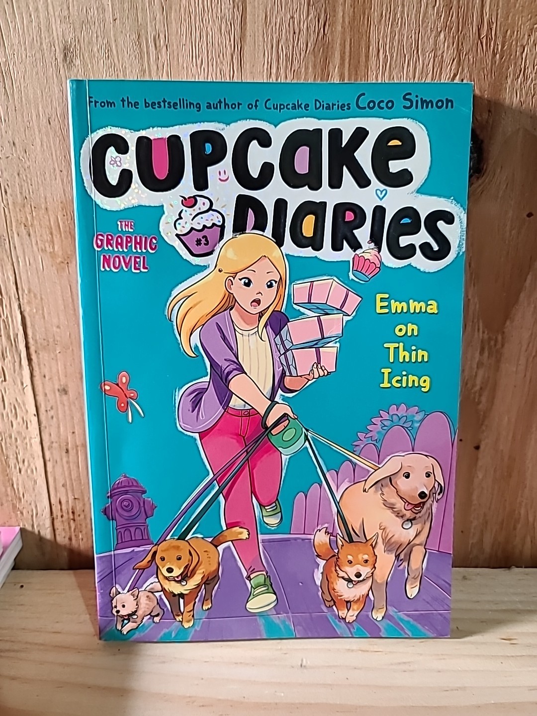 Cupcake Diaries Graphic Novel Box Set 4 Books Coco Simon Kids Series Paperback L