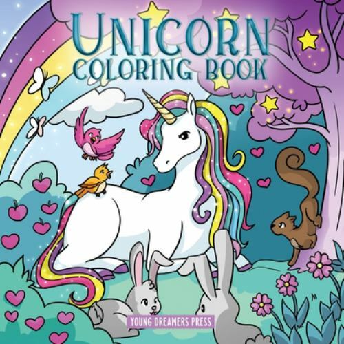 Unicorn Coloring Book: For Kids Ages 4-8 (Coloring Books for Kids)