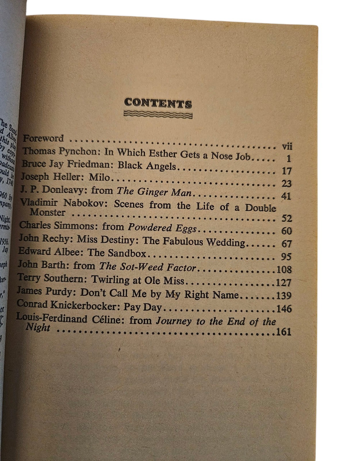 Vintage Black Humor Anthology Short Stories Book Bruce Jay Friedman 1965 Bantam