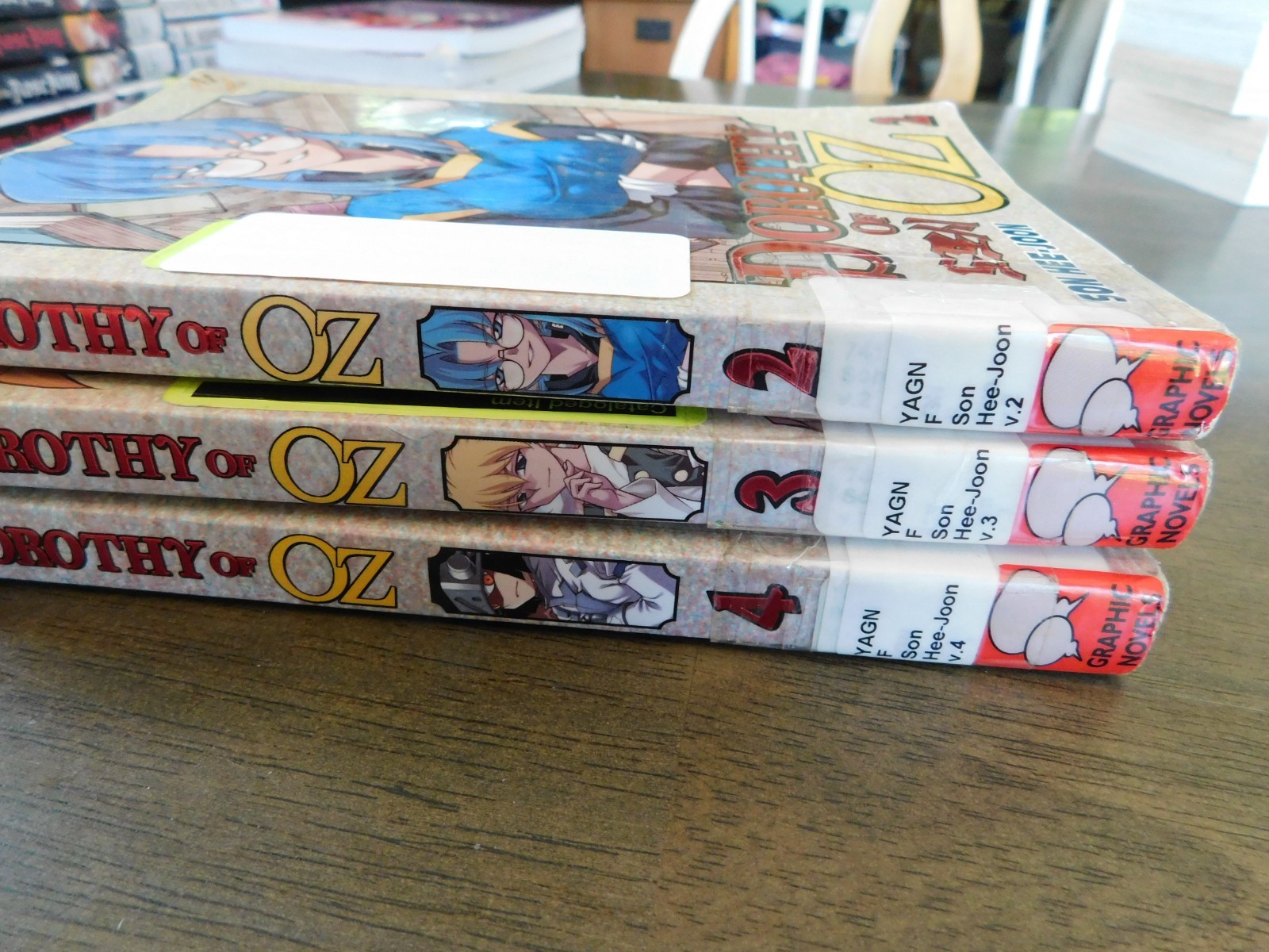 Dorothy Of Oz Volumes 2, 3, 4 By Son Hee-Joon english Manga books