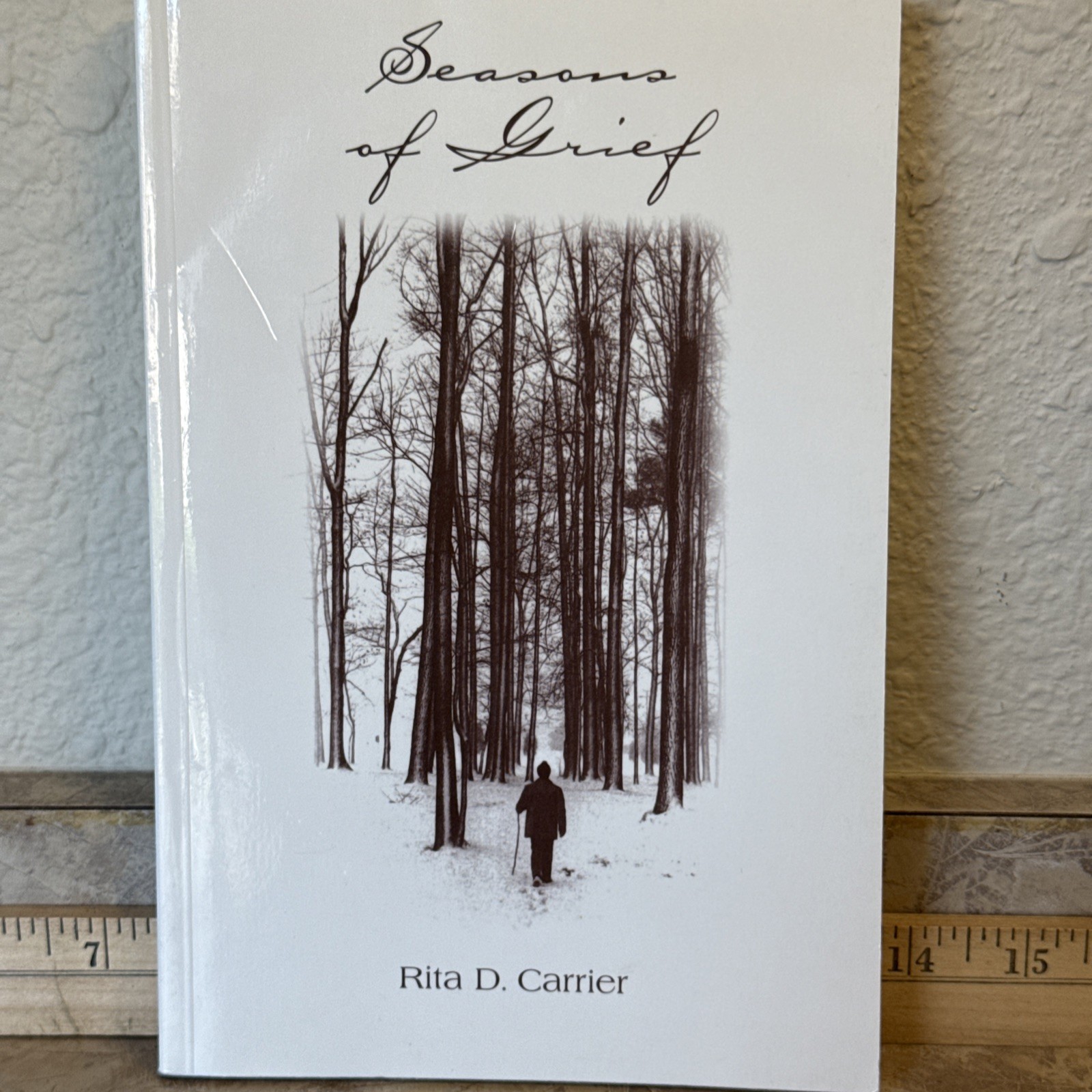 Seasons of Grief Rita D. Carrier 1999 Rare Self-Published Paperback 135 Pages