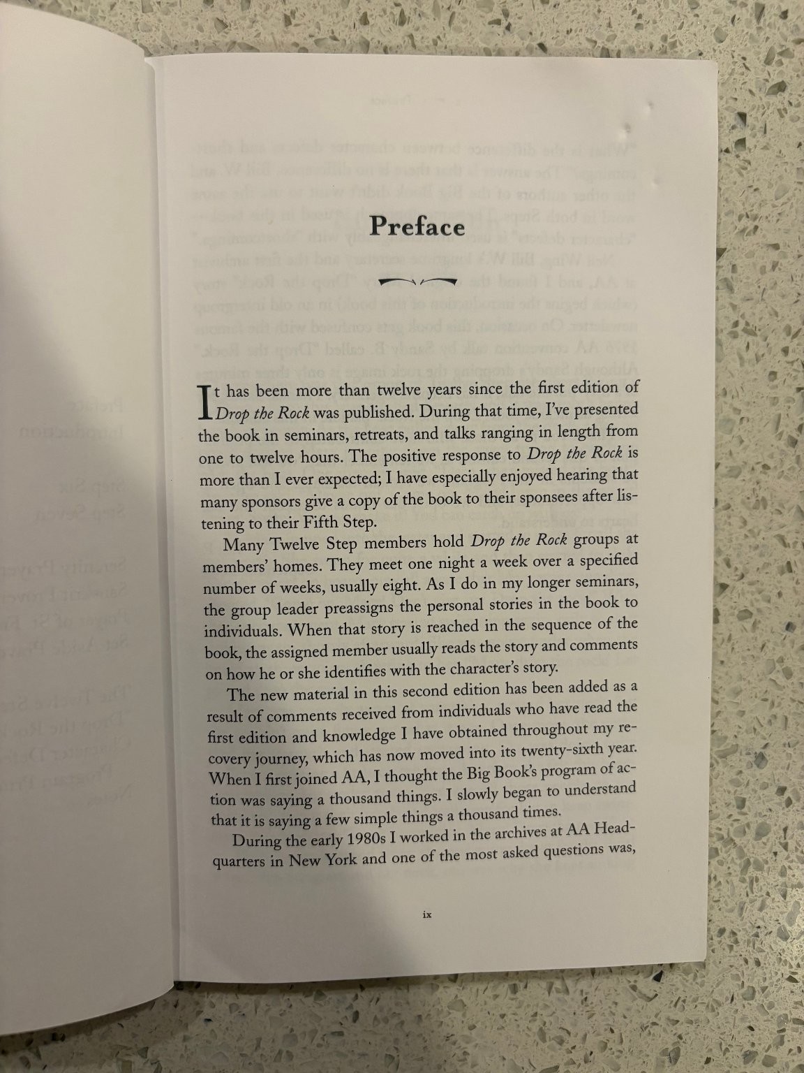Drop the Rock Bill P. 2005 Second Edition Recovery Addiction Hazelden