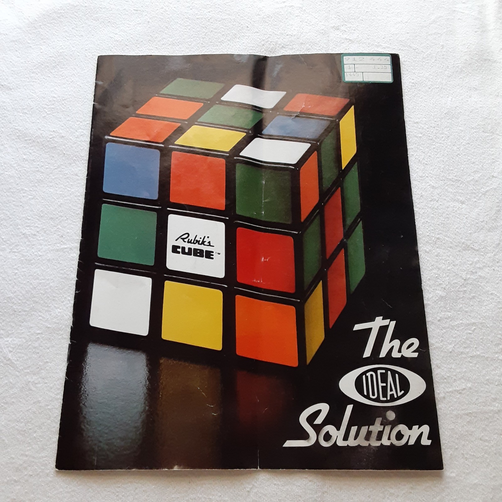 Vintage 1981 “The Ideal Solution” Rubik’s Cube Manual – 14 Pages