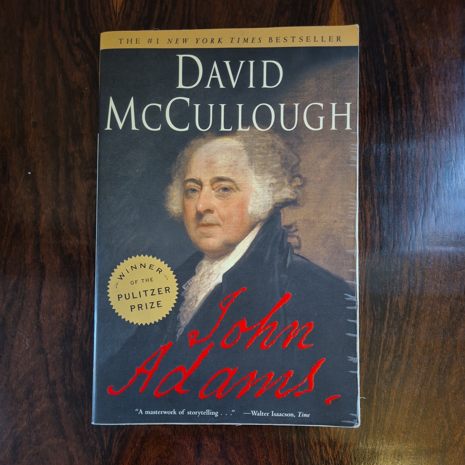 John Adams – Paperback By David McCullough – VERY GOOD