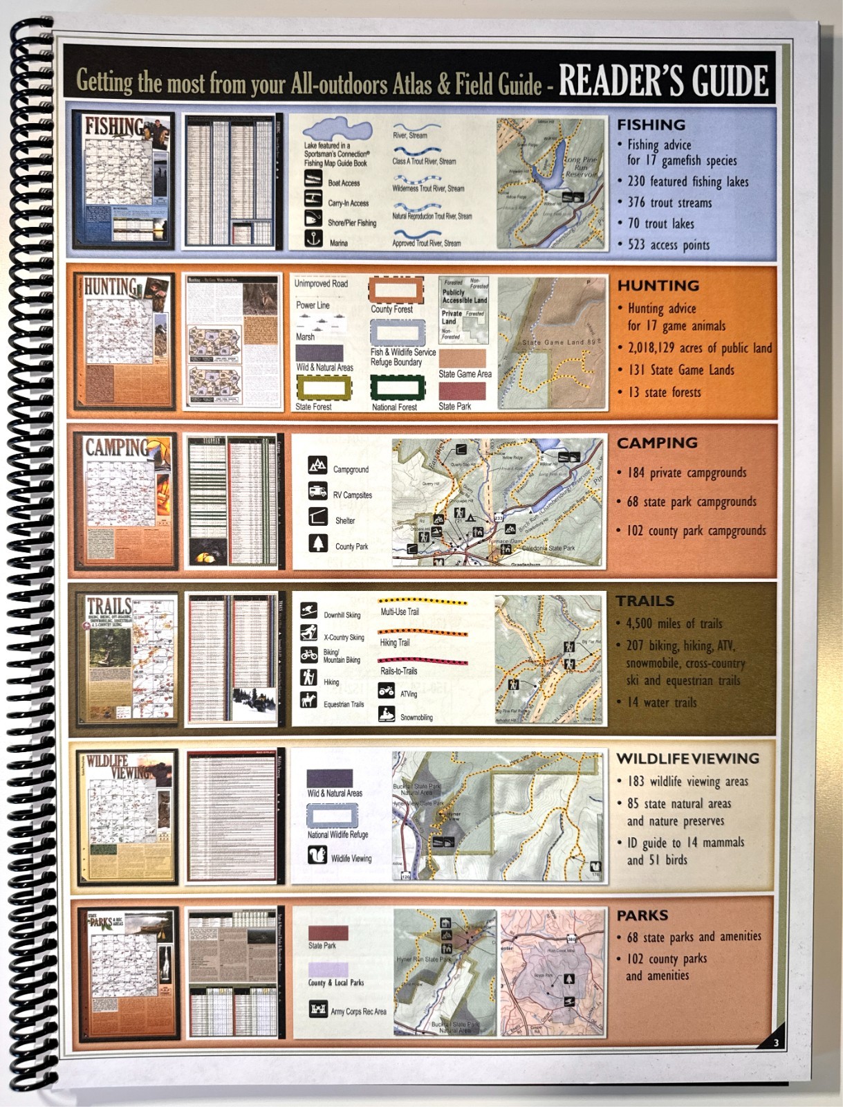 Eastern Pennsylvania All Outdoors Atlas & Field Guide