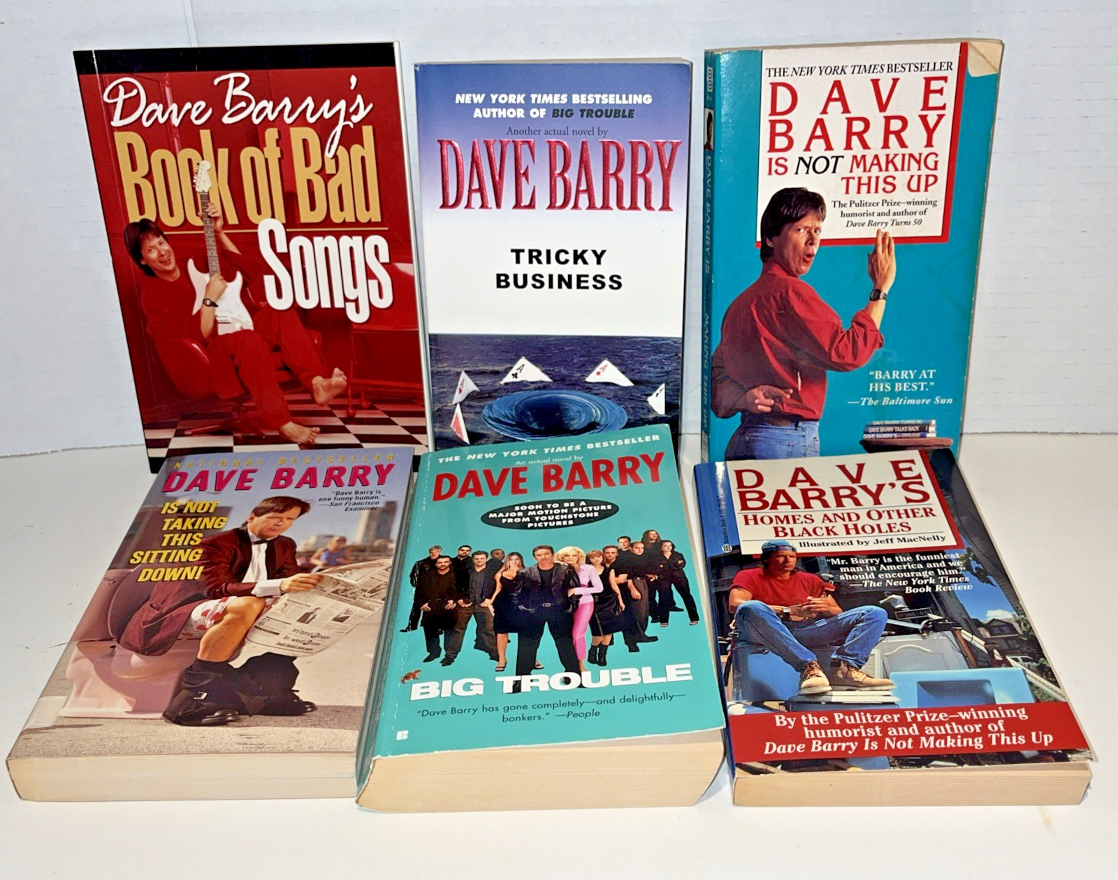 Signed Dave Barry Babies & Other Hazards 1984 Collection Of Humor Essays Comedy