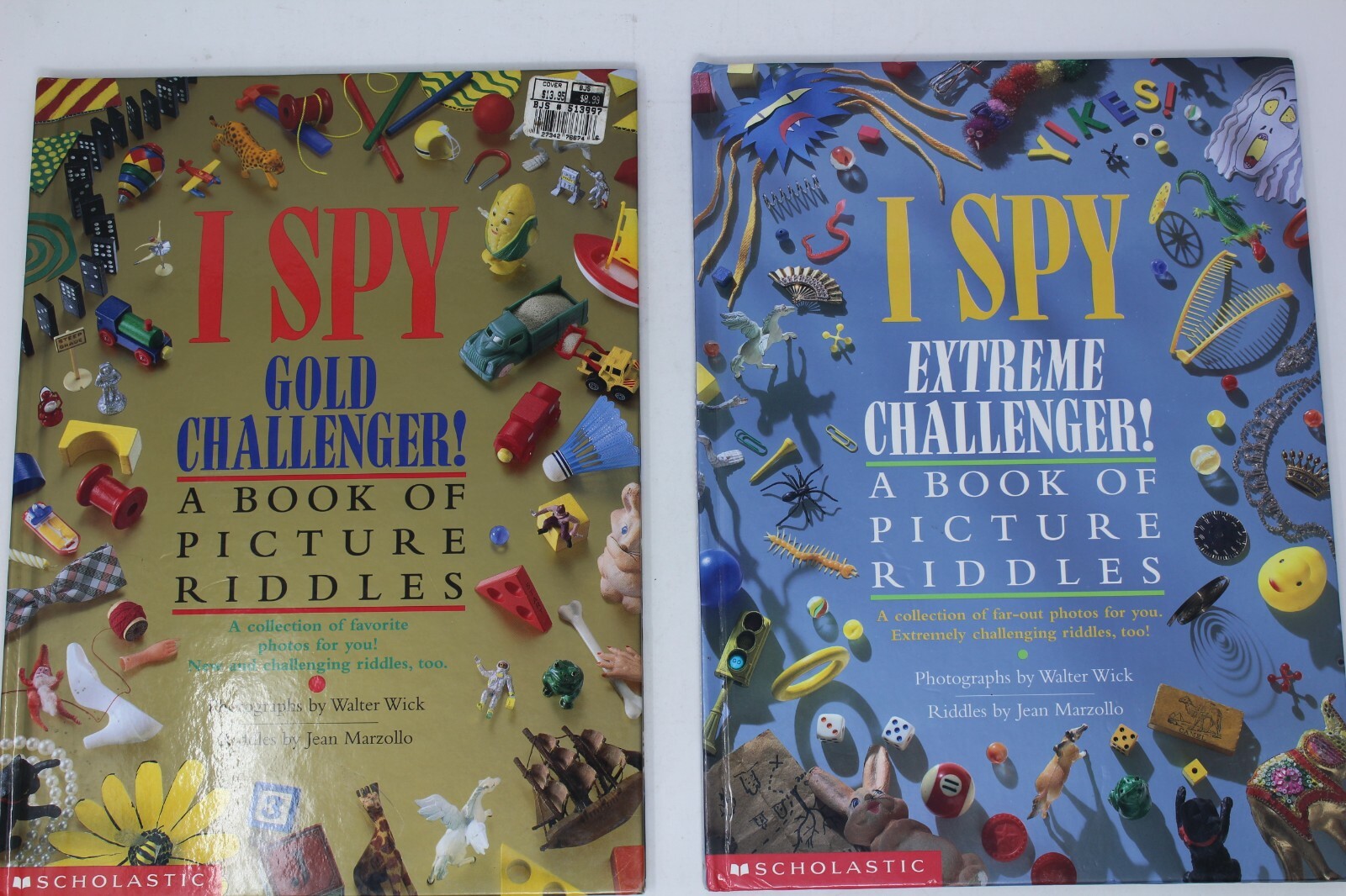 Lot of 5 of I SPY BOOKS A Book of Picture Riddles Hardcover – Random