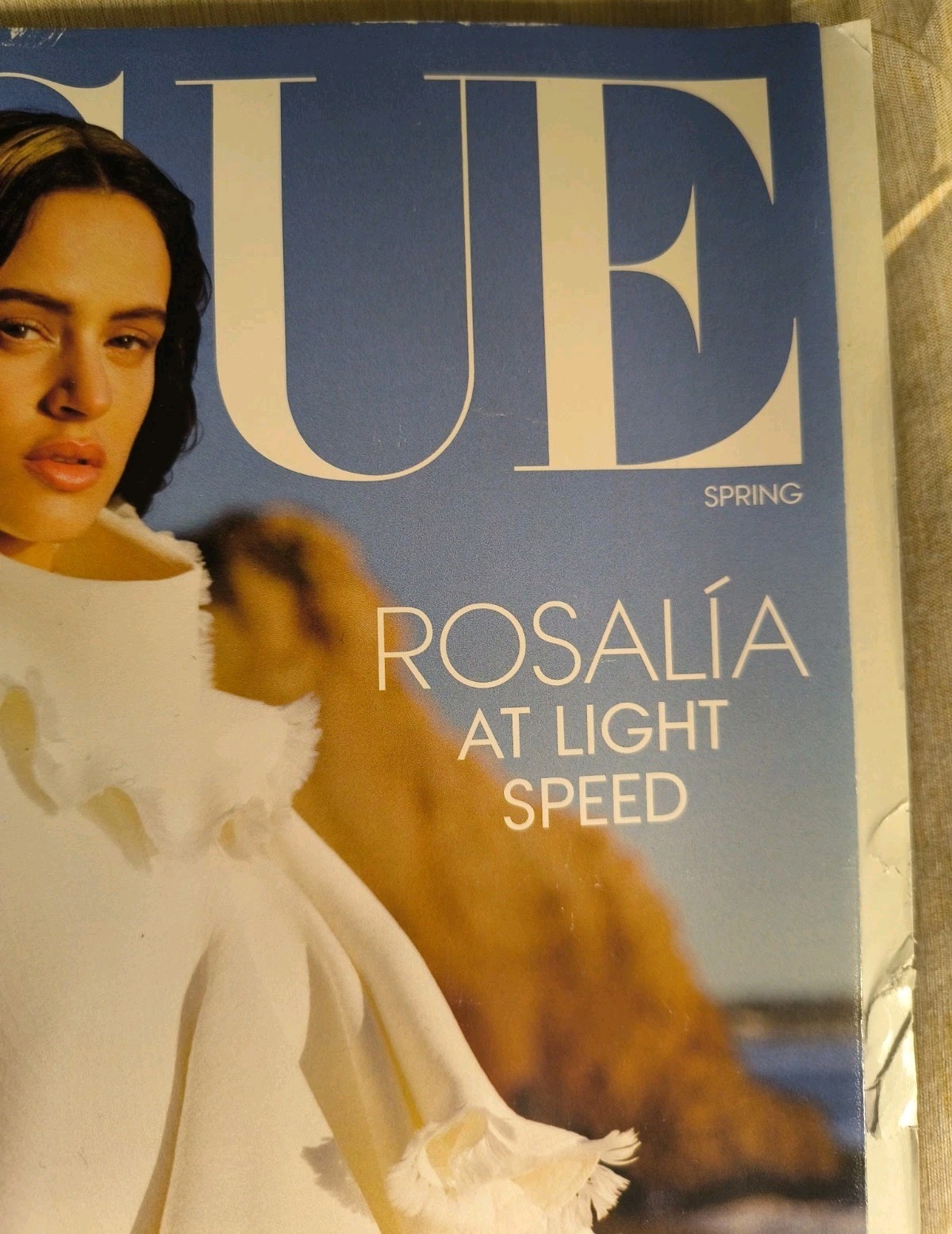 VOGUE US Edition MAGAZINE Spring 2026 Rosalia Gavin Newsom Jonathan Anderson