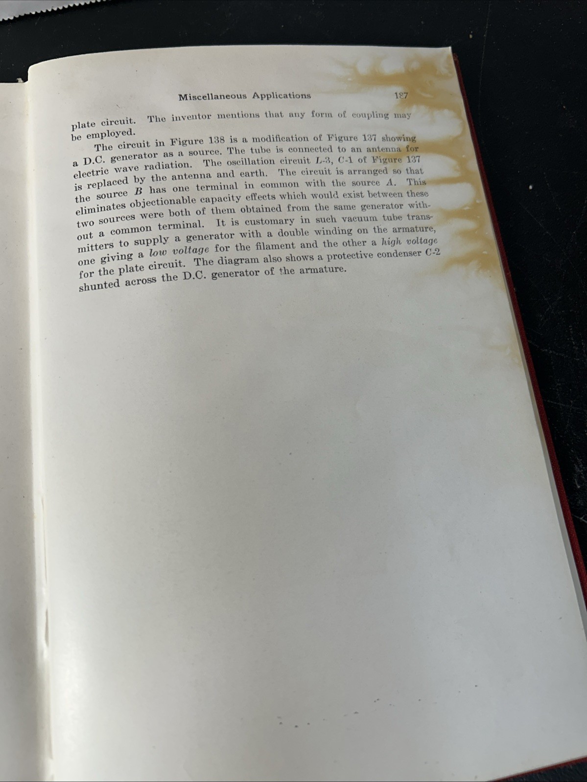 Vacuum Tubes in Wireless Communication – by Elmer E. Bucher, 1919 Book