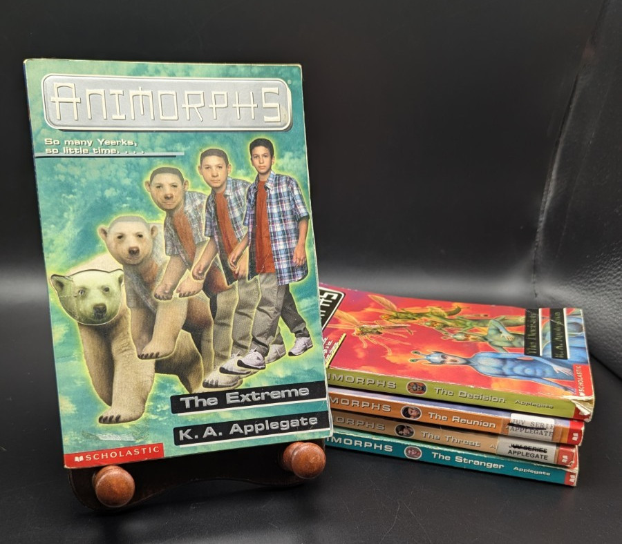 Lot Of 5 Animorphs Novels By K.A. Applegate Paperback Vintage 1990’s