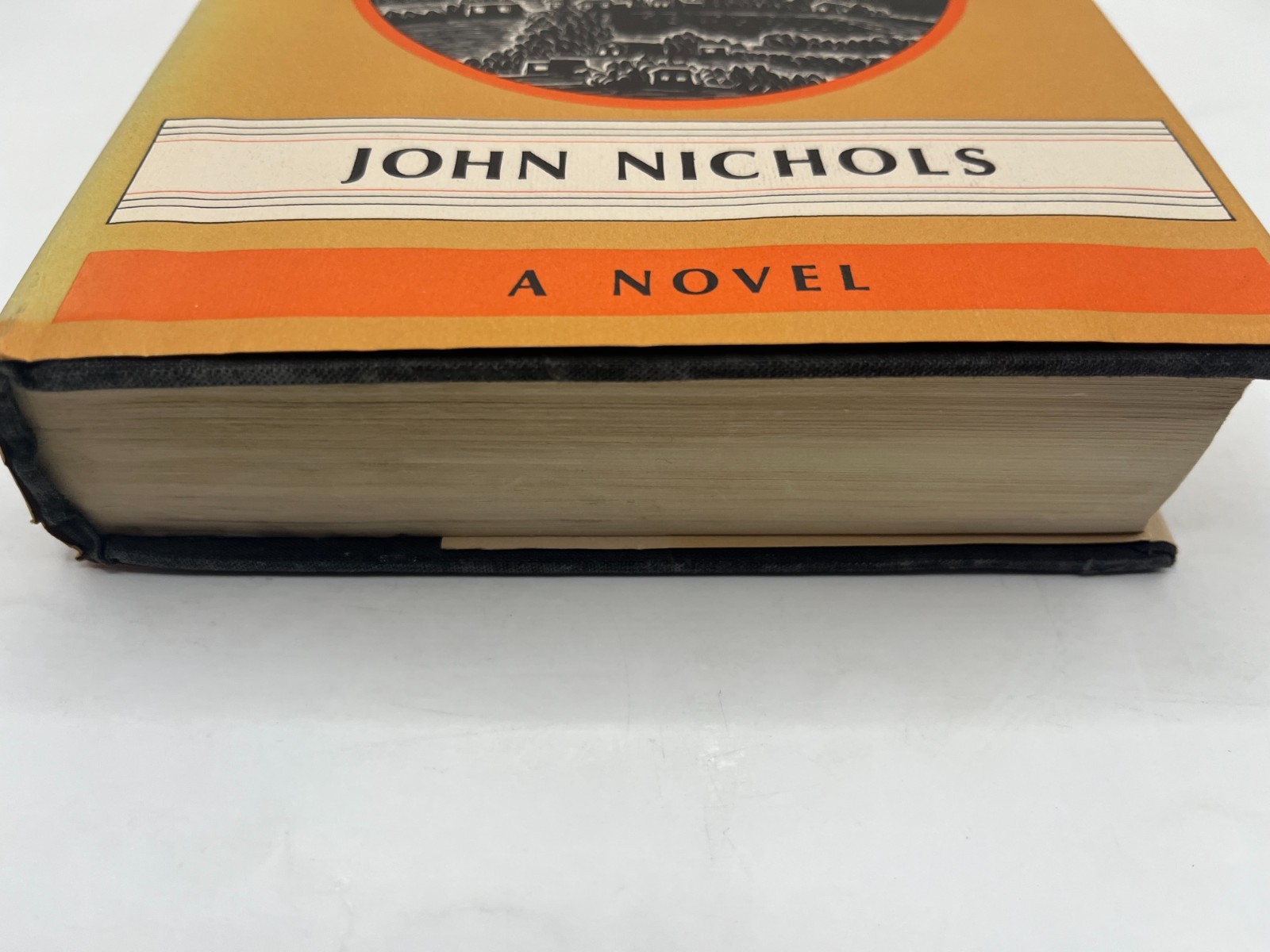 John Nichols / The Milagro Beanfield War 1st Edition 1974 hardcover ex-lib