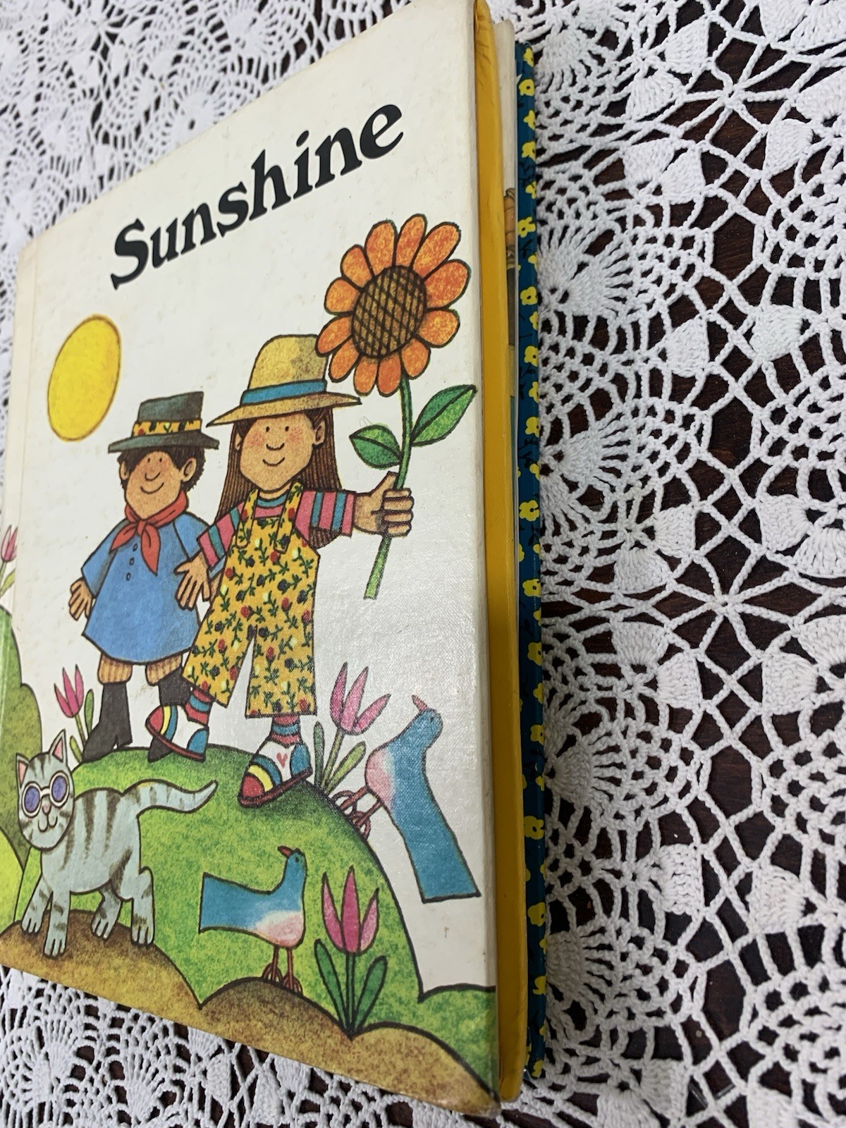 Vintage Houghton Mifflin Books Sunshine Moonbeams 1981 Elementary Lot