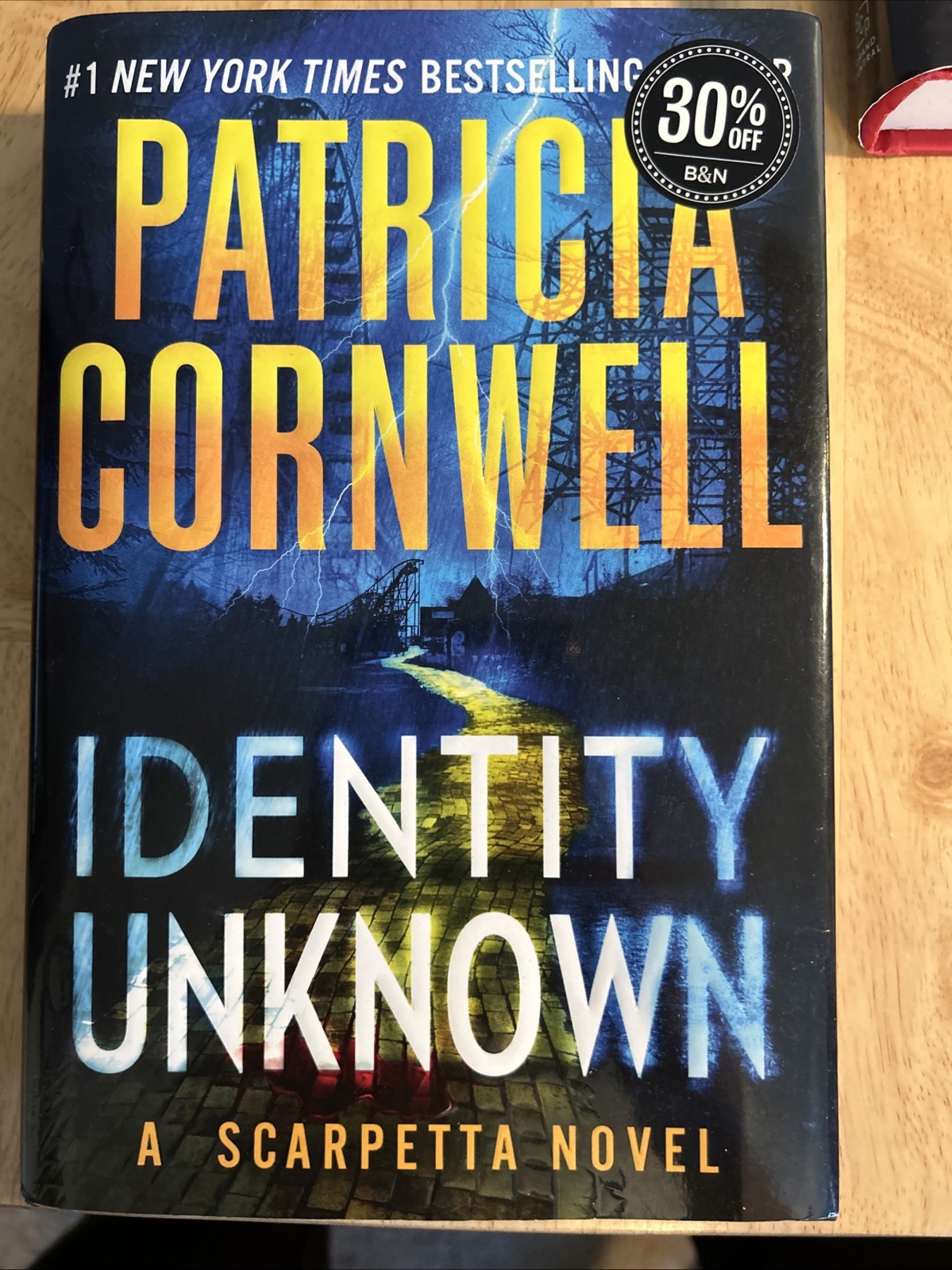 Identity Unknown: A Scarpetta Novel by Patricia Cornwell 1st Ed, 2024, Hardcover