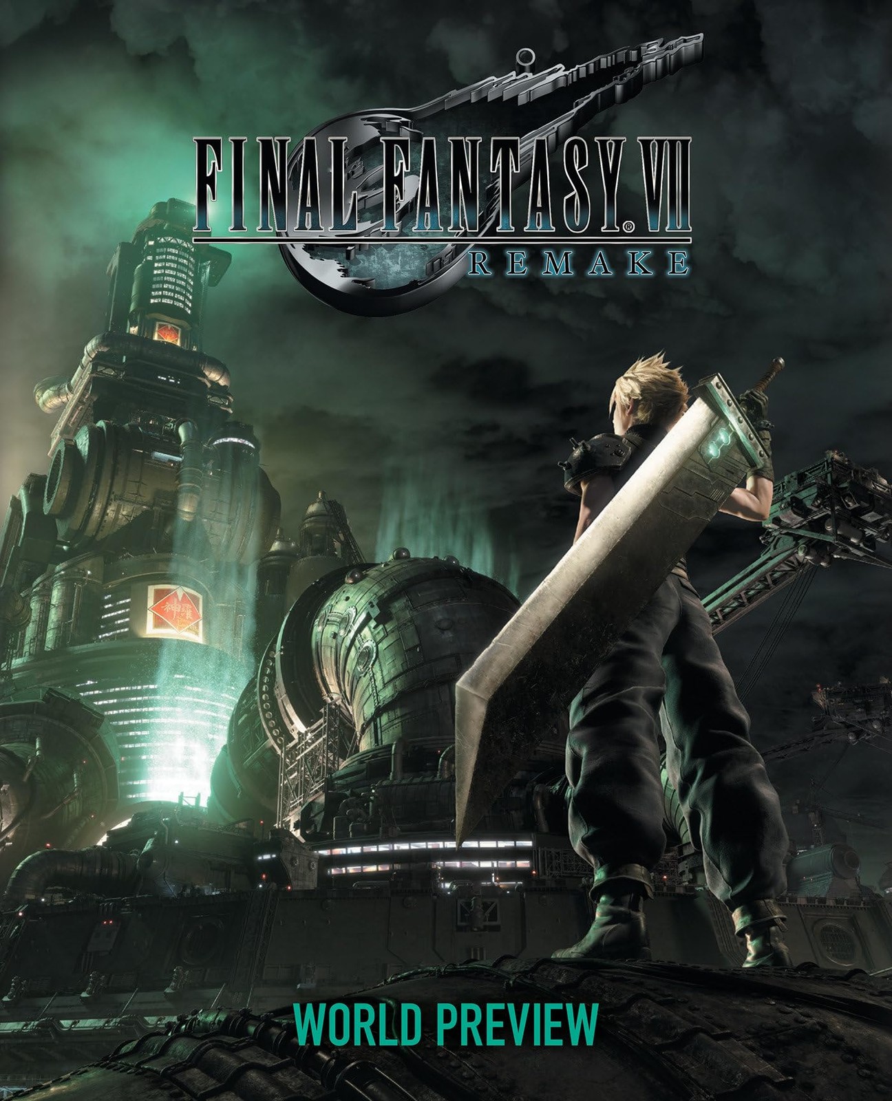 Final Fantasy VII Remake World Preview HC Square Enix Books