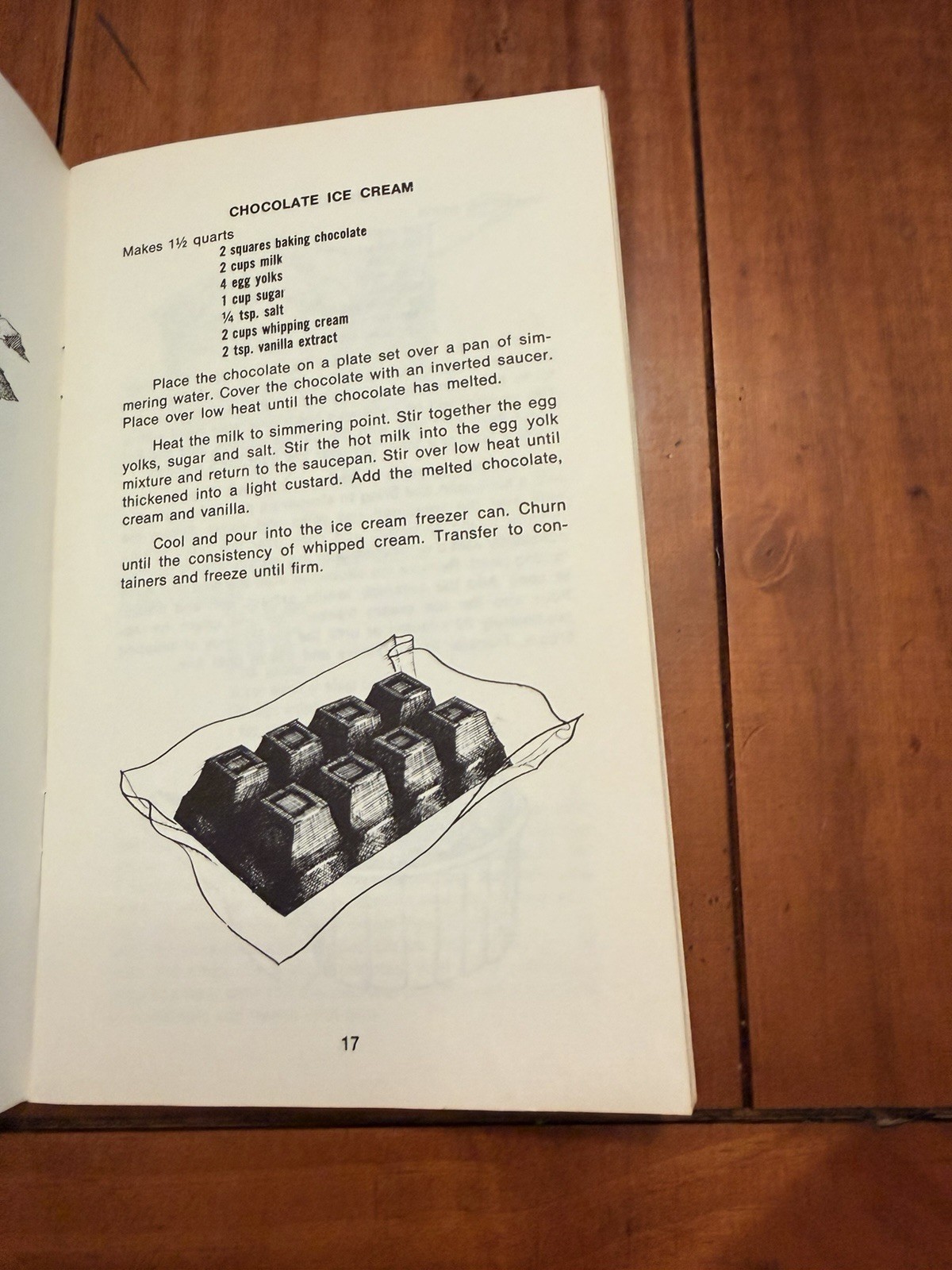 Vintage 1974 Ice Cream Cookbook Irena Chalmers Milton Glaser Cover Design