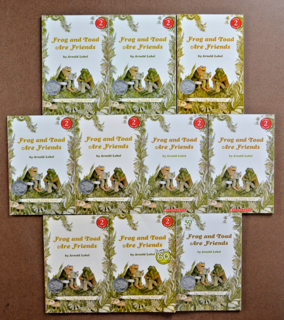 Guided Reading Set of 10 Frog and Toad are Friends Reader Books by Arnold Lobel