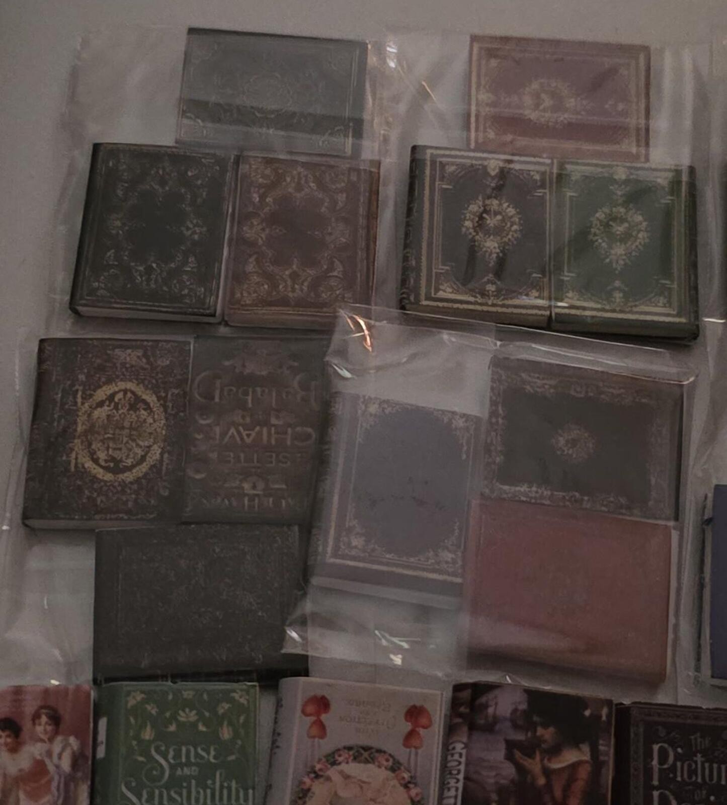 96 Miniature Book Collection 1:12 Scale Stephen King + Harry Potter & Much More