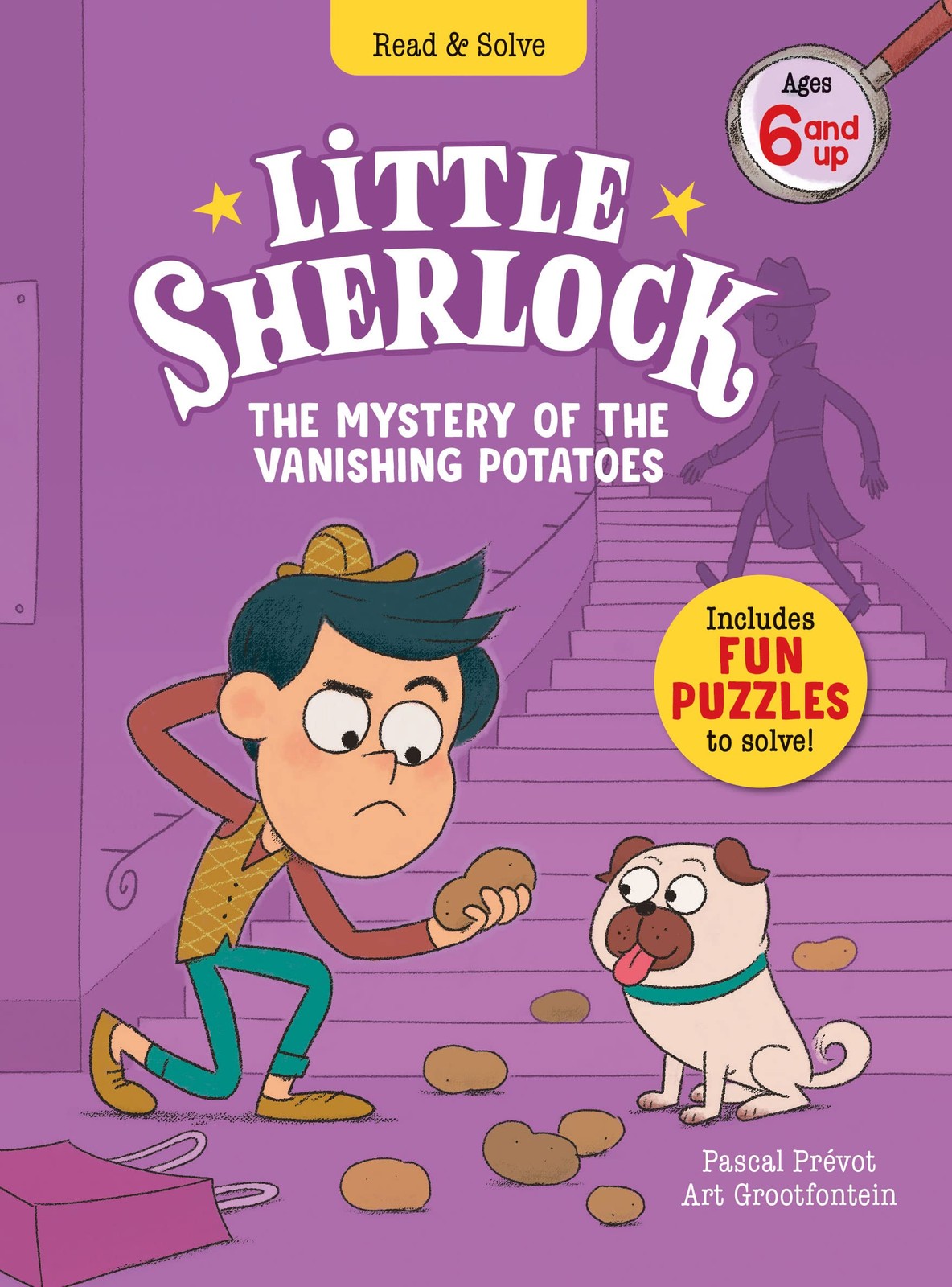Little Sherlock: The Mystery of the Vanishing Potatoes – hardcover Peter Pau…