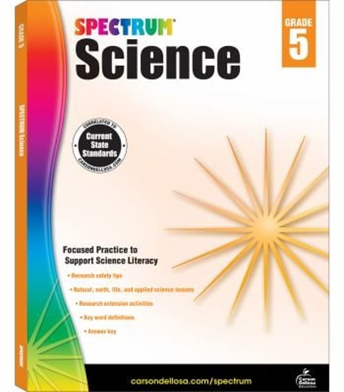Spectrum Science, Grade 5 Paperback