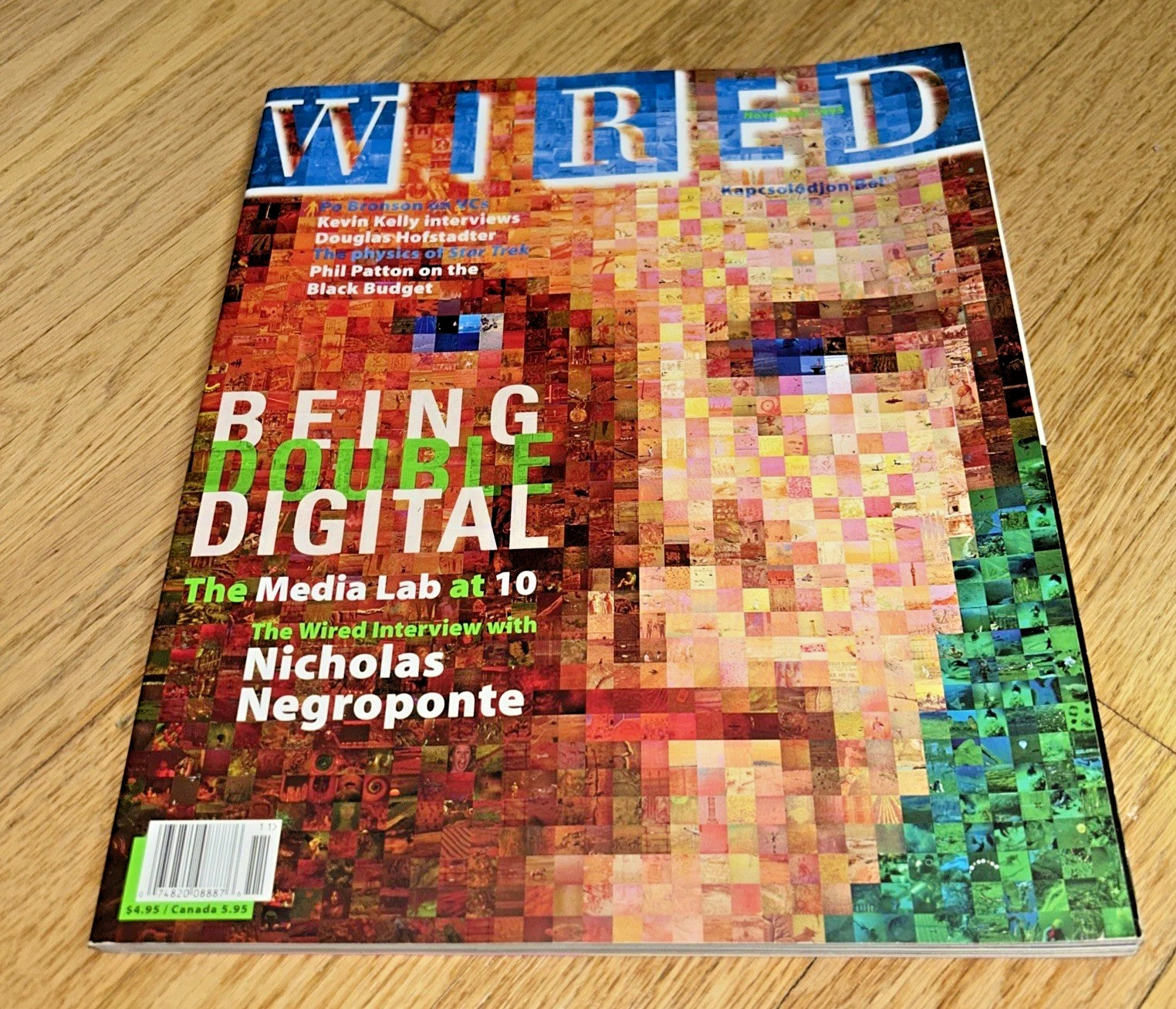 November 1995 WIRED Magazine – Nicholas Negroponte, The Media Lab at 10