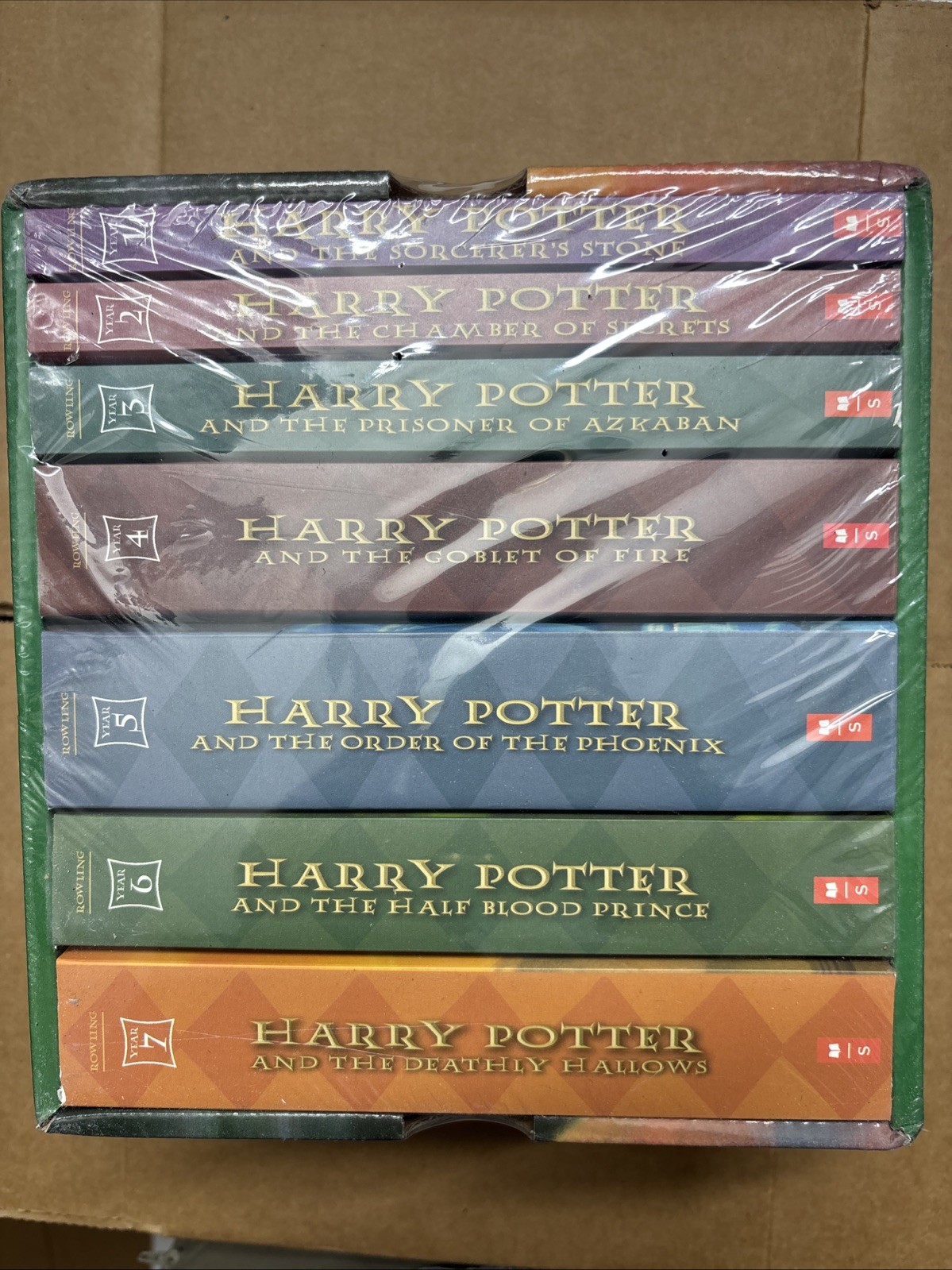 NEW Harry Potter Paperback Boxed Set Complete Series Books J.K. Rowling Book 1-7