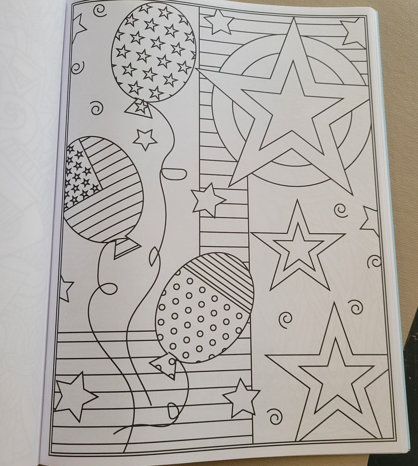 4th OF JULY ADULT COLORING BOOK – 2022 CENTENNIAL – 32 FESTIVE COLORING PAGES