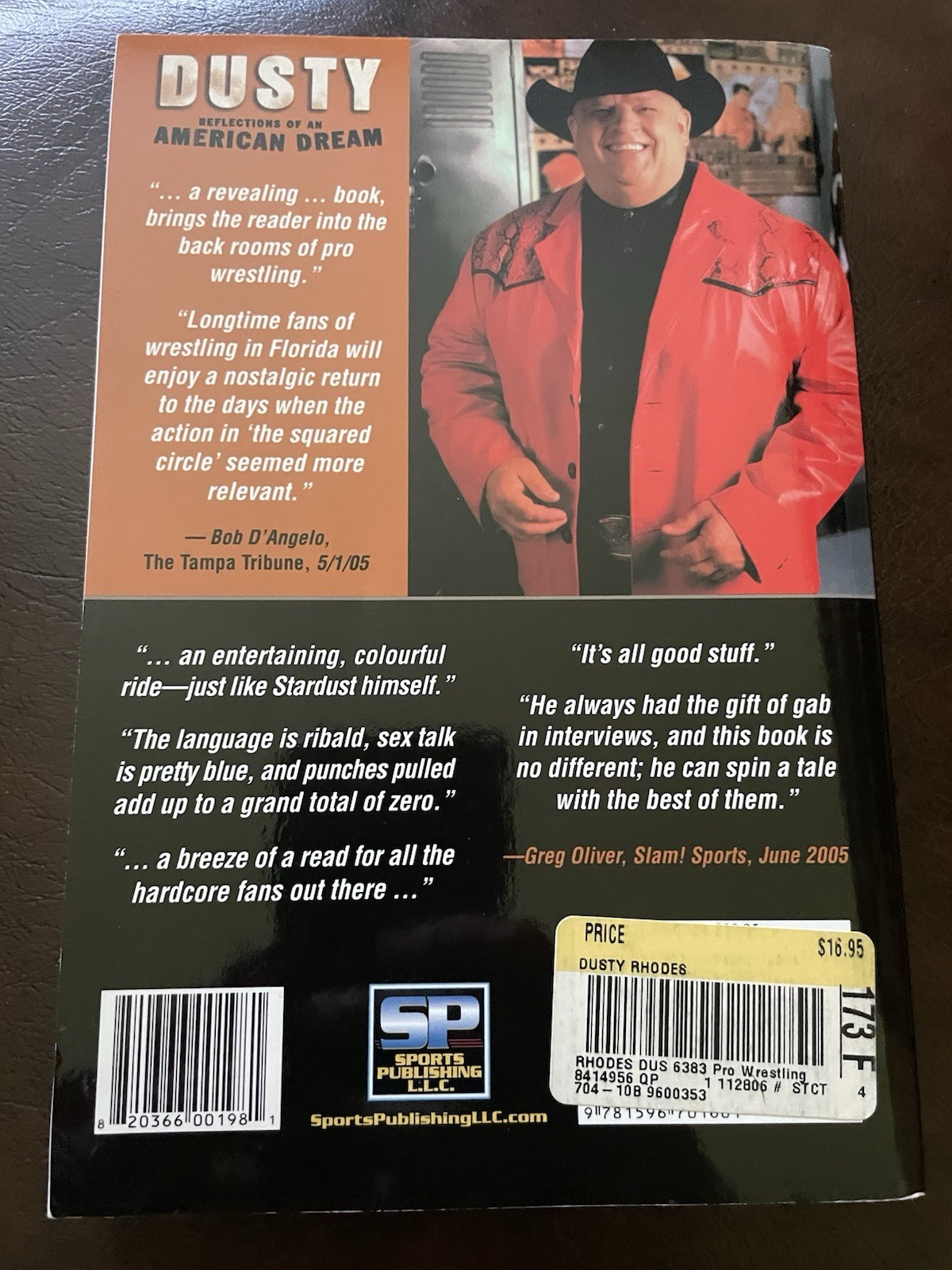 Bill Watts: Cowboy & The Cross; Dusty Rhodes: American Dream (2 book lot)