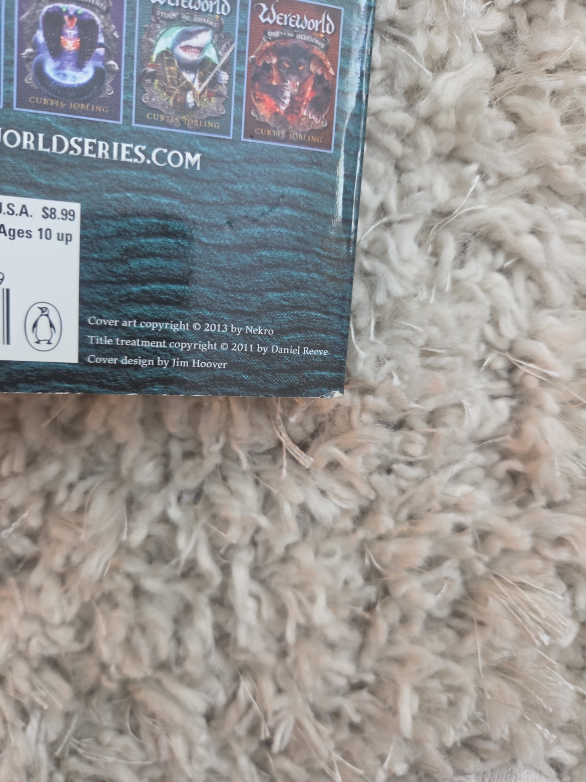 Storm of Sharks (Wereworld), Jobling, Curtis, 9780142425770