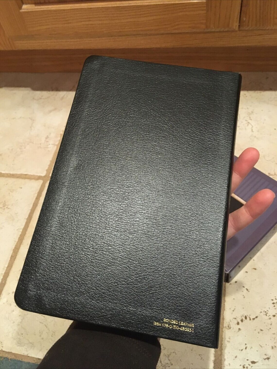 1995 NASB Bible | Black Bonded Leather | Thumb-Indexed NASB Bible