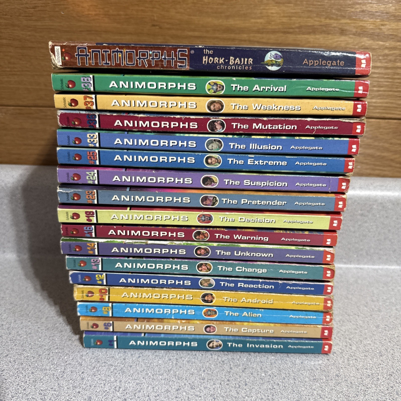 Animorphs Series K.A. Applegate Paperback Lot 17 Books VTG 90s Metamorphosis