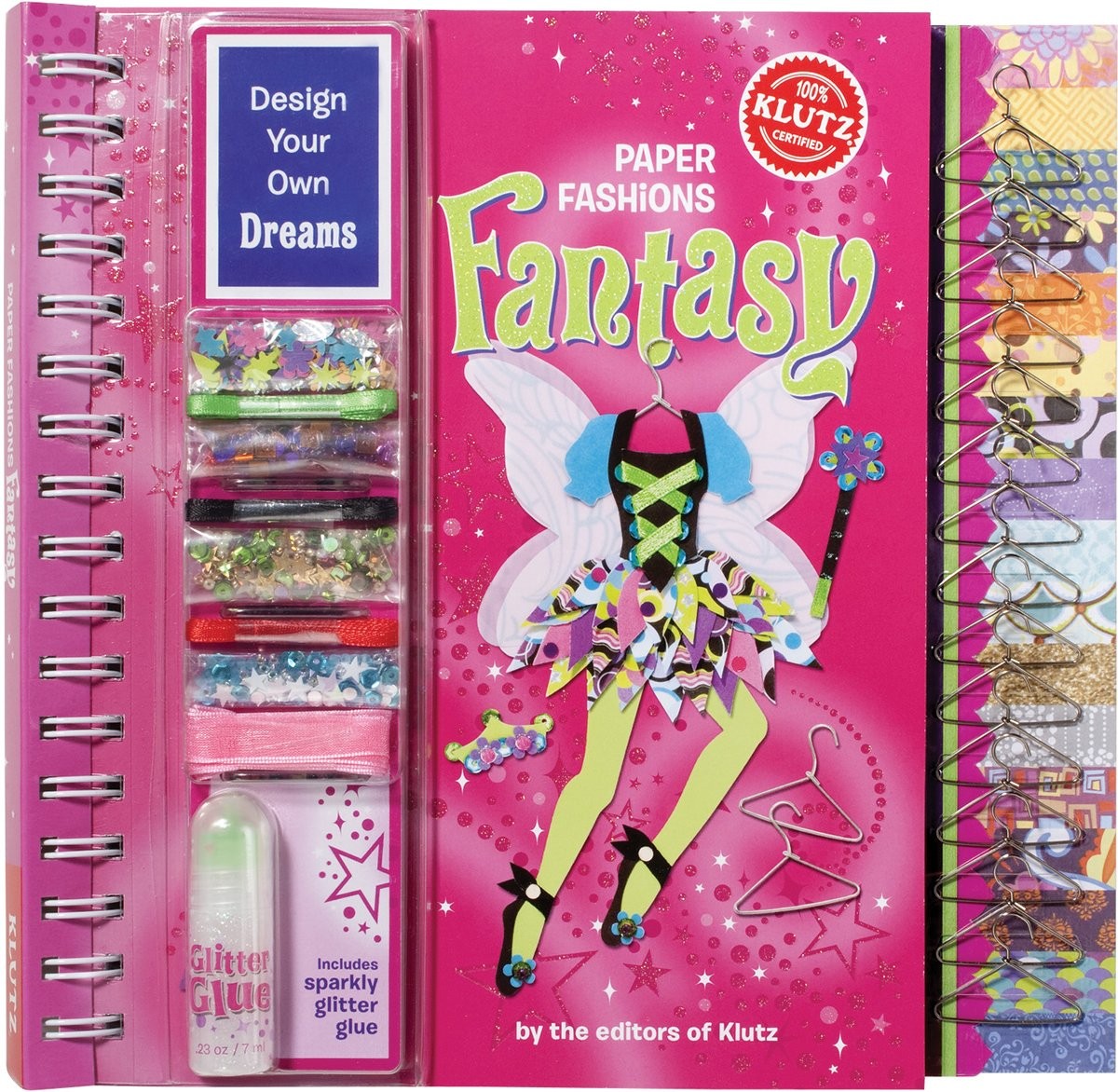 Paper Fashions Fantasy – spiral_bound The Editors of Klutz